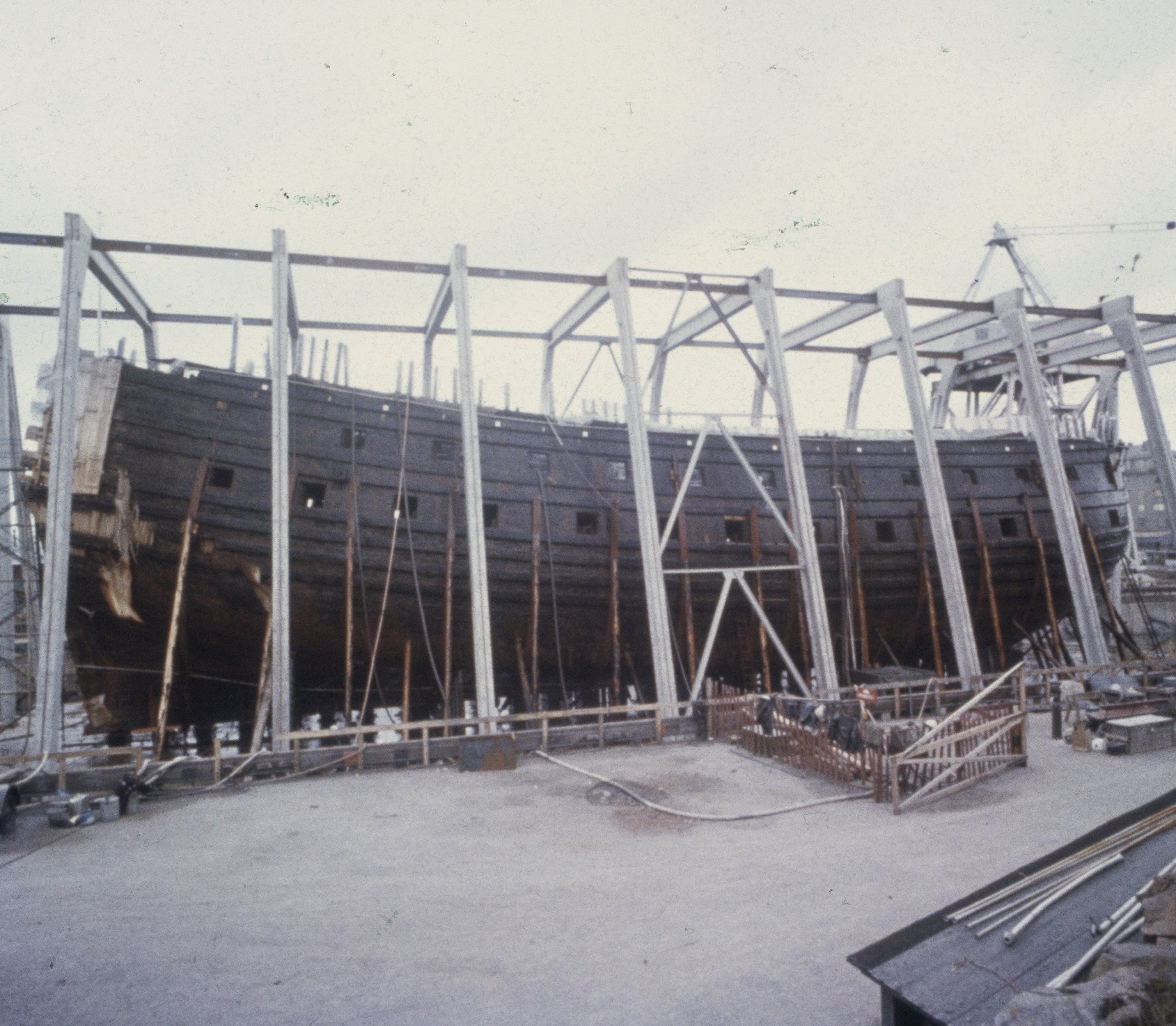 Skeppet Vasa 1961 vid Beckholmen