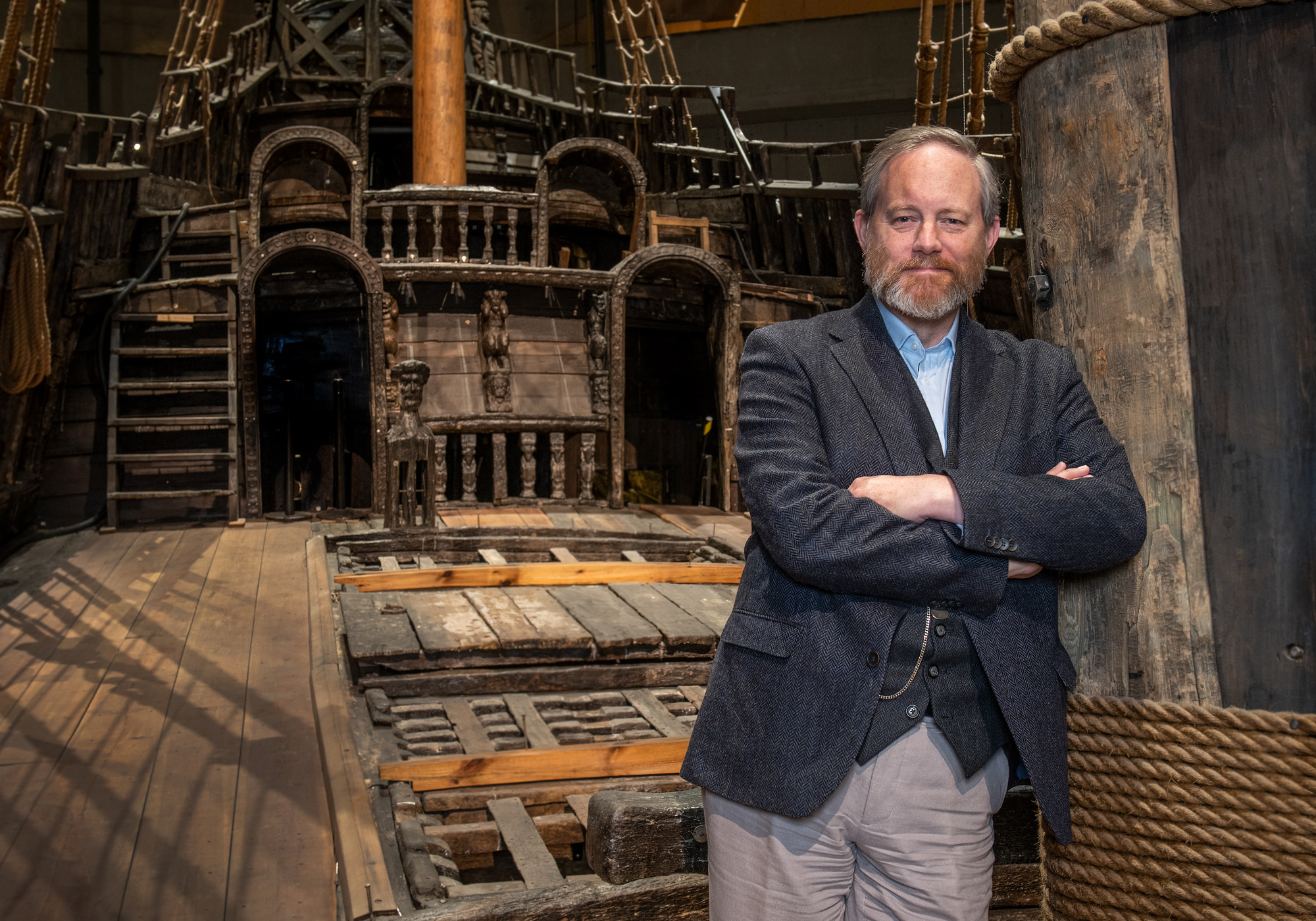 Fred Hocker, fil. dr och forskningsledare på Vasamuseet.