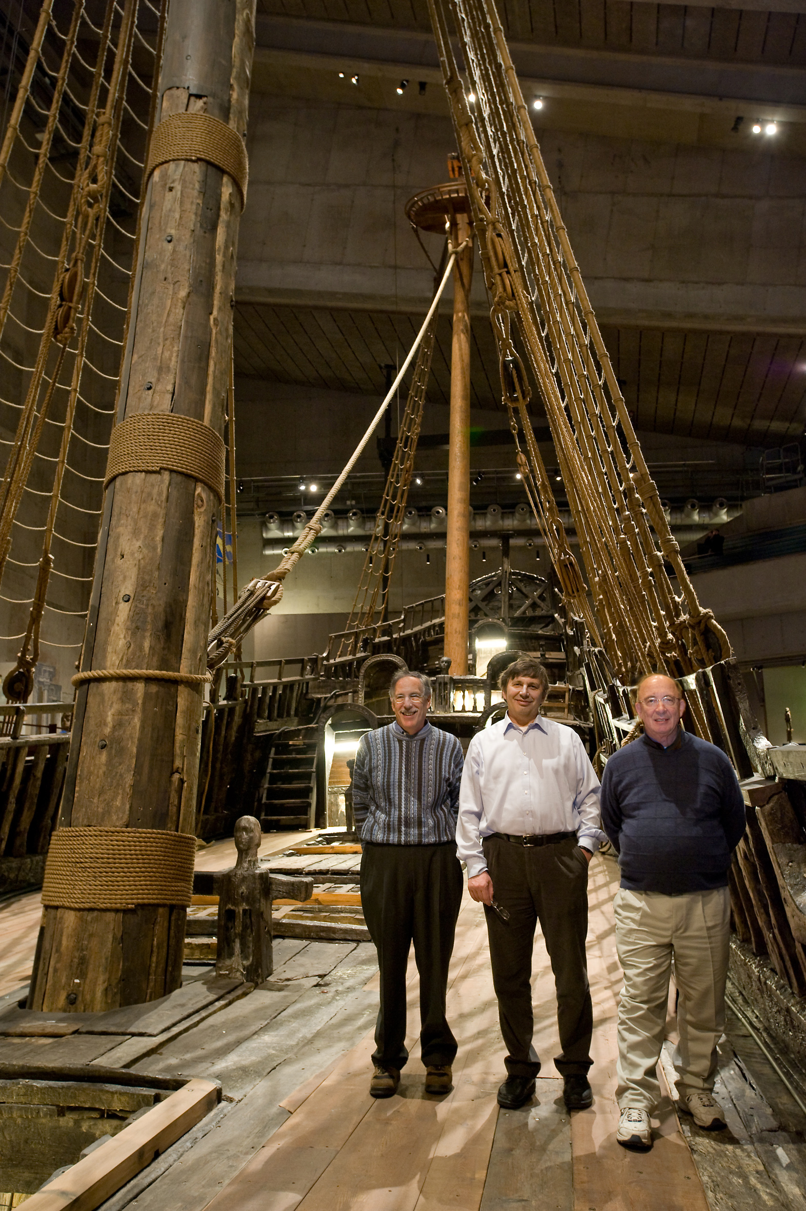 Nobelpristagarna besöker Vasamuseet