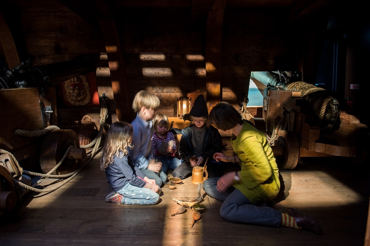 Barn- och familjevisning: Livet ombord på Vasa